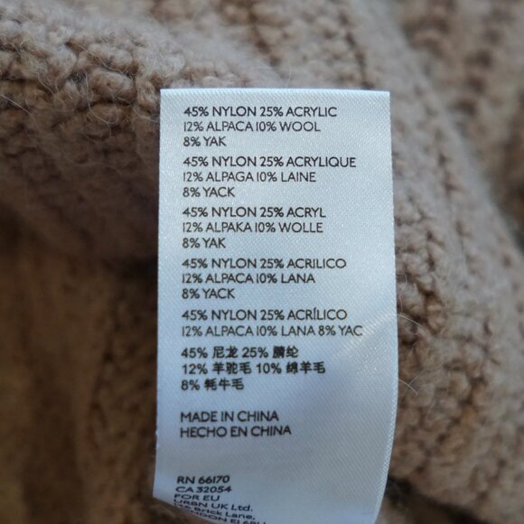 Anthropologie Maeve Athena Sweater Size S - Tan - Picture 8 of 16
